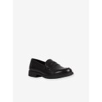 Mocassins en cuir enfant jr agata noir