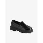 Mocassins fille synth�tique noir