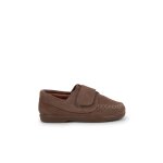 Mocassins en su�de � scratch taupe