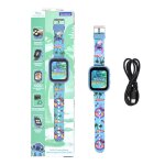 Montre appareil photo avec camera stitch, cran tactile hd, lecteur mp3, podomtre, 5 jeux bleu