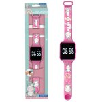 Montre digitale led licorne rose