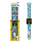 Montre digitale led snoopy bleu