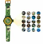 Montre digitale avec projection dinosaures vert Montre digitale avec projection dinosaures vert