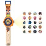 Montre digitale avec projection naruto orange