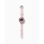 Montre digitale rose clair