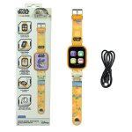 Montre avec �cran couleurs grogu de l univers star wars avec cam�ra multicolore