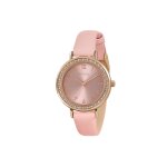 Montre tikkers avec sertissage de pierres rose