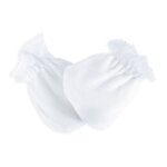 Moufles b�b� anti griffures blanco