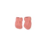 Moufles bébé en coton bouton de rose Moufles bébé en coton bouton de rose