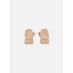Moufle b�b� avec imprim� � pois marron