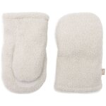 Moufles pour poussette ecru