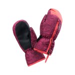 Moufles de ski noki violet fonc / framboise