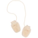Moufles teddy sand flowers (3 - 9 mois) beige