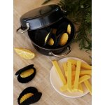 Moules frites en bois fsc noir