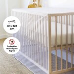 Moustiquaire lit bébé blanc Moustiquaire lit bébé blanc