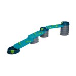 Mudway stream - circuit de jeu d'eau et de sable combin� avec �crous multicolore
