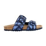 Mules en cuir  enfiler navy avio