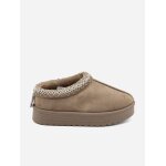Mule  enfiler beige fonc