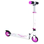 Muuwmi aluminium scooter blanche / rose 125 mm blanc et rose