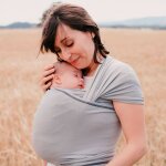 My cocon, �charpe de portage extensible, amande amande