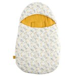 Nid d'ange b�b� en coton - promenons nous jaune fonc�