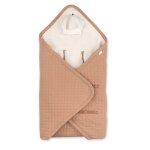 Nid d'ange biside ouatin t - pady quilted - teddy beige