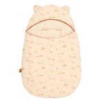 Nid d'ange ourson en sherpa 5 attaches - orsino beige