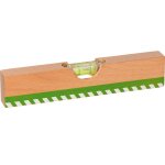 Niveau  bulle en bois beige