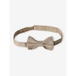 Noeud papillon gar�on beige