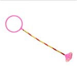 Ole schwing toupie � pied avec effet lumineux rose