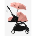 Ombrelle poussette yoyo rose