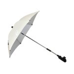 Ombrelle universelle pour poussette beige Ombrelle universelle pour poussette beige