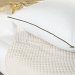 Oreiller bébé maui enveloppe coton bio blanc Oreiller bébé maui enveloppe coton bio blanc