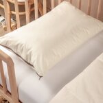 Oreiller b�b� maui enveloppe coton bio blanc