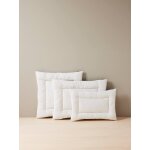 Oreiller plat microfibre blanc