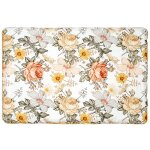 Oreiller plat rversible en coton no vintage no vintage imprim floral, be