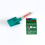 Outil de jardinage - bosch pelle carre avec manche court vert