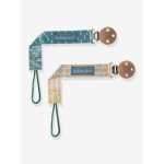 Pack de 2 attache - sucettes jaune