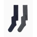 Pack 2 collants multicolore
