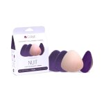 Pack 2 paires - coussinets d'allaitement lavables - fuites trs abondantes violet