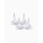 Pack 2 soutiens - gorge  armatures blanc