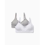 Pack 2 soutien - gorge avec coussin amovible multicolore Pack 2 soutien - gorge avec coussin amovible multicolore