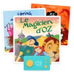 Pack 3 livres audio interactifs pour enfants ds 5 ans - 30 histoires  composer, 4h23 d'coute multicolore ...
