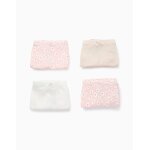 Pack 4 boxers unis / avec motif multicolore