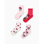Pack de 4 paires de chaussettes minnie multicolore