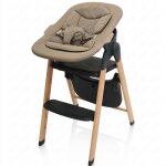 Pack chaise haute et transat �volutif shady grey shady gray, gris