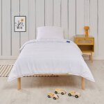 Pack �conomique couette temp�r�e + oreiller blanc