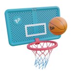 Panier de basket 1er �ge junior plastique bleu - rouge