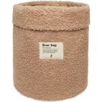 Panier de rangement boucle marron clair