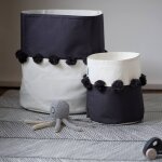 Panier de rangement noir